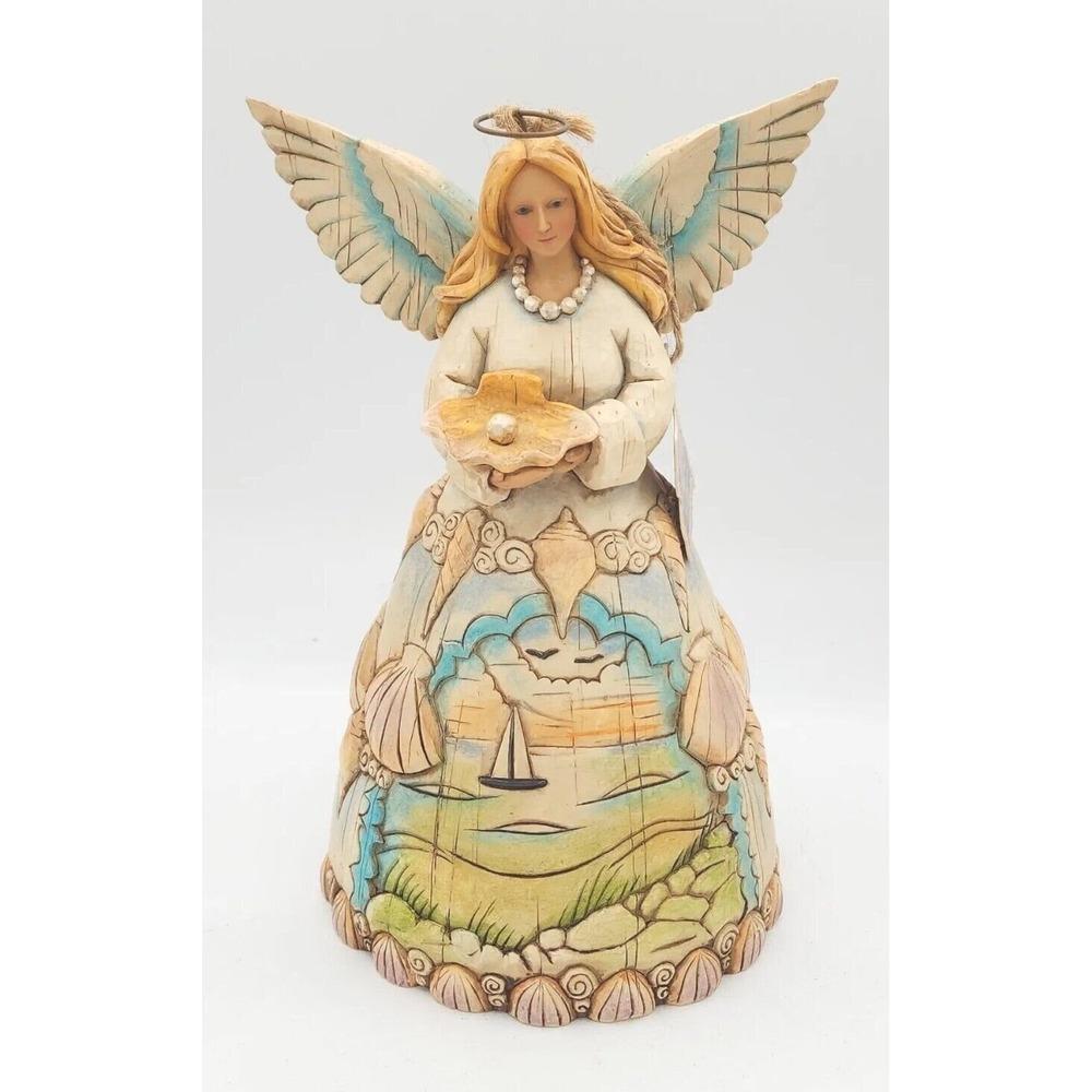 2003 Jim Shore Statue Safekeeper of the Sea & Seashore JS8 114410